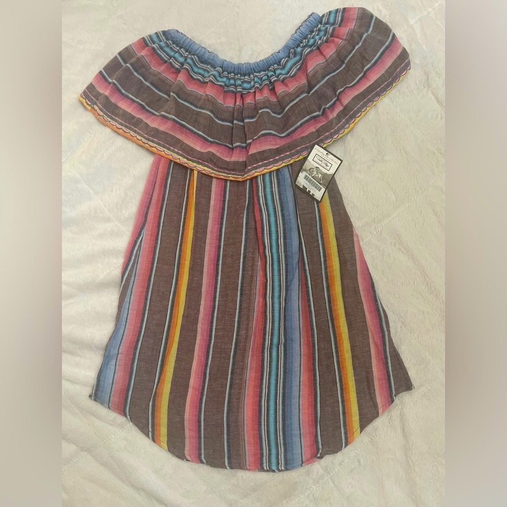 🌵Tasha Polizzi Boho-Western Off The Shoulder Dress - NEW - Picture 2 of 9